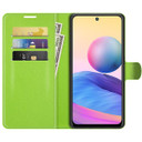 Xiaomi Redmi Note 10      Pu Wallet Case    [Green]