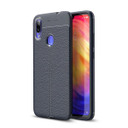 Xiaomi Redmi Note 7 Leather Texture Case Navy
