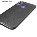 Xiaomi Redmi Note 7 Leather Texture Case Navy