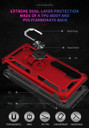 Xiaomi Mi Note 10 / Note 10 Pro Military Armour Case Red