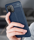Xiaomi Mi 11 Lite 5G Leather Texture Case Black