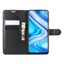 Xiaomi Redmi Note 9S/Note 9 Pro      Pu Wallet Case    [Black]