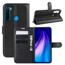 Xiaomi Redmi Note 8T      Pu Wallet Case    [Black]
