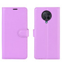 Xiaomi Poco F2 Pro      Pu Wallet Case    [Purple]