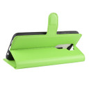 Xiaomi Redmi Note 8 Pro      Pu Wallet Case    [Green]