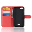 Xiaomi Redmi 6A      Pu Wallet Case    [Red]