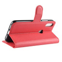 Xiaomi Redmi Note 7      Pu Wallet Case    [Red]