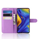 Xiaomi Mi Mix 3      Pu Wallet Case    [Purple]