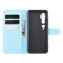 Xiaomi Mi Note 10 / Note 10 Pro      Pu Wallet Case    [Lightblue]