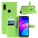 Xiaomi Redmi 7      Pu Wallet Case    [Green]