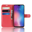 Xiaomi Mi 9 Se      Pu Wallet Case    [Red]