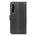 Sony Xperia 1 V      Pu Wallet Case    [Black]
