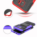 Samsung Galaxy J4      Heavy Duty Case    Blue