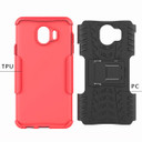 Samsung Galaxy J4      Heavy Duty Case    Blue