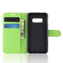 Galaxy S10E      Pu Wallet Case    [Green]