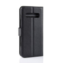 Galaxy S10 Plus      Pu Wallet Case    [Black]