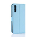 Galaxy A50      Pu Wallet Case    [Lightblue]