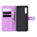Galaxy A90 5G      Pu Wallet Case    [Purple]