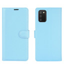 Galaxy A02S      Pu Wallet Case    [Lightblue]