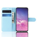 Galaxy S10E      Pu Wallet Case    [Lightblue]