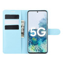 Galaxy S20 Fe      Pu Wallet Case    [Lightblue]