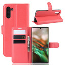 Galaxy Note 10      Pu Wallet Case    [Red]