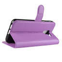 Galaxy J6      Pu Wallet Case    [Purple]