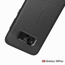Samsung Galaxy S8 Plus      Leather Texture Case    Grey