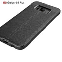 Samsung Galaxy S8 Plus      Leather Texture Case    Grey