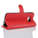 Galaxy S8      Pu Wallet Case    [Red]