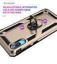 Samsung Galaxy A02      Military Armour Case    Gold