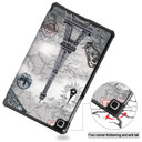 Samsung Galaxy Tab A7 Lite 8.7" 2021 T220    Designer Tri-Fold Case      EiffelTower