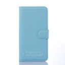 Galaxy S6 Edge      Pu Wallet Case    [Lightblue]