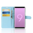 Galaxy Note 9      Pu Wallet Case    [Lightblue]