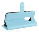 Galaxy S9 Plus      Pu Wallet Case    [Lightblue]