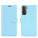 Galaxy S21      Pu Wallet Case    [Lightblue]