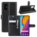 Galaxy S20 Plus      Pu Wallet Case    [Black]