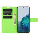 Galaxy S21 Plus      Pu Wallet Case    [Green]