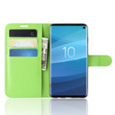 Galaxy S10      Pu Wallet Case    [Green]
