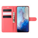 Galaxy S20      Pu Wallet Case    [Red]