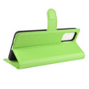 Galaxy S20 Plus      Pu Wallet Case    [Green]
