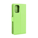 Galaxy S20 Plus      Pu Wallet Case    [Green]