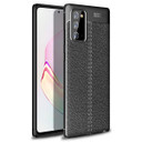 Samsung Galaxy Note 20      Leather Texture Case    Black