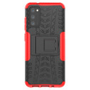 Samsung Galaxy S20      Heavy Duty Case    Red