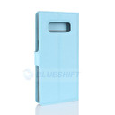 Galaxy Note 8      Pu Wallet Case    [Lightblue]