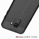 Samsung Galaxy J6      Leather Texture Case    Navy
