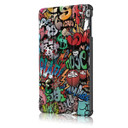 Samsung Galaxy Tab S4 10.5 T830    Designer Tri-Fold Case      Graffiti