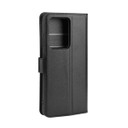 Galaxy S20 Ultra      Pu Wallet Case    [Black]