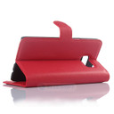 Galaxy S6 Edge Plus      Pu Wallet Case    [Red]