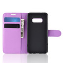 Galaxy S10E      Pu Wallet Case    [Purple]